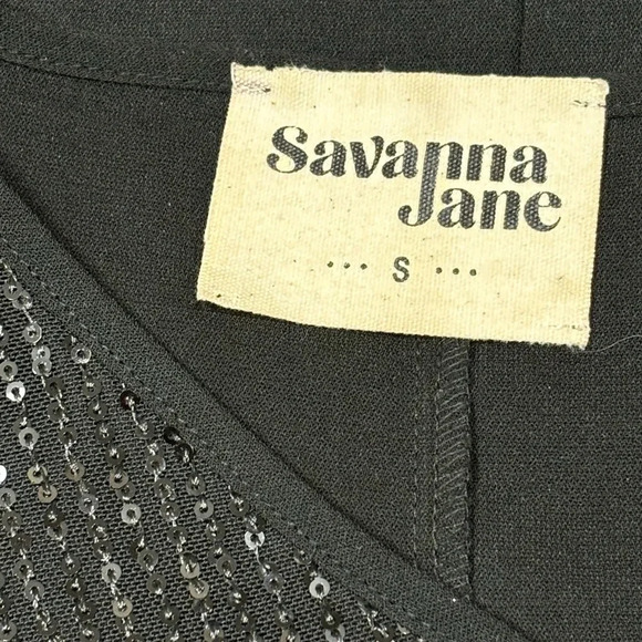 Savanna Jane Sequin Blouse - Picture 3 of 4